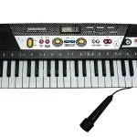 Keyboard with microphone, 37 keys, Unikatoy