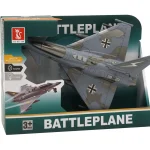 Military airplane with light and sound, 26 cm