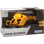 Rescue helicopter with sound and lights, 19 cm, Unikatoy