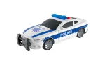 Polizeiauto mit Sound und Licht, 17 cm, Unikatoy-1