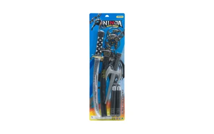 Ninja Set in blau Farbe-1