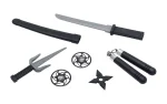 Ninja set in red color