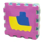 Baby foam puzzle with vehicle motif, 9 pieces, Unikatoy