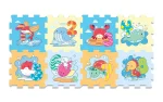 Baby foam puzzle with animal motif, 8 pieces, Unikatoy