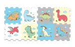 Baby Schaumstoffpuzzle mit Tiermotiv, 8 Teile, Unikatoy-1