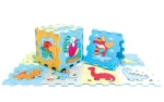 Baby Schaumstoffpuzzle mit Tiermotiv, 8 Teile, Unikatoy-2