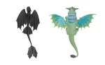 Kleine Drachen, Set, How to train your dragon-4